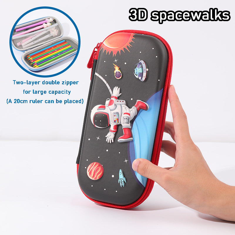 Cartoon Pencil Case for Kids, Cute Large Capacity Pencil Case Bag, School Stationery Organizer, Gift for Students
