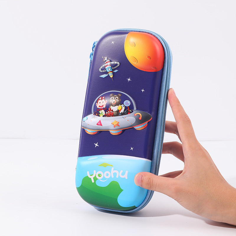 Cartoon Pencil Case for Kids, Cute Large Capacity Pencil Case Bag, School Stationery Organizer, Gift for Students