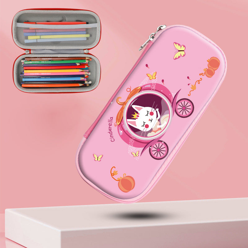 Cartoon Pencil Case for Kids, Cute Large Capacity Pencil Case Bag, School Stationery Organizer, Gift for Students