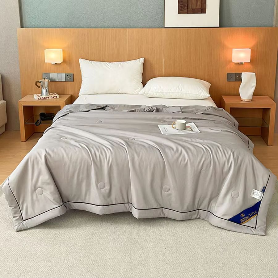 Cooling Blanket For Summer  Lightweight Raw Cotton Air Conditioning Blanket For Adults And Kids 9