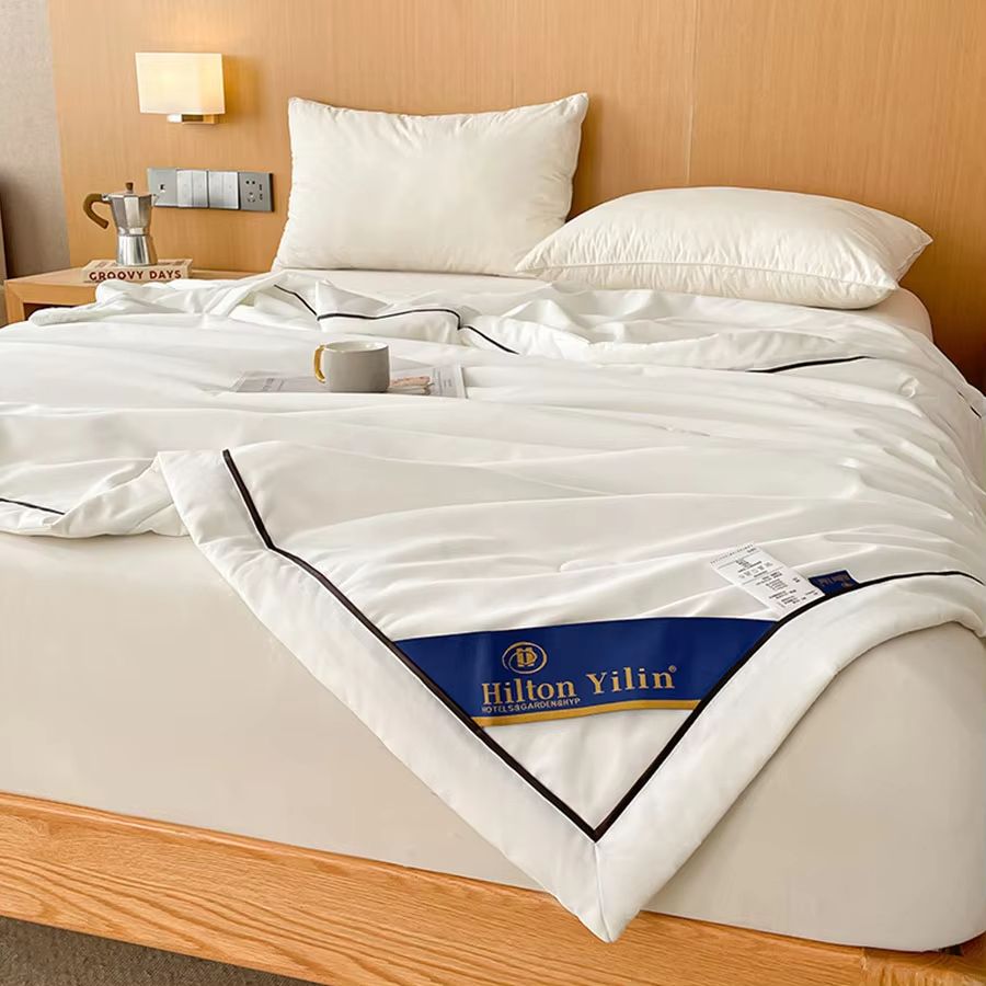 Cooling Blanket For Summer  Lightweight Raw Cotton Air Conditioning Blanket For Adults And Kids 1
