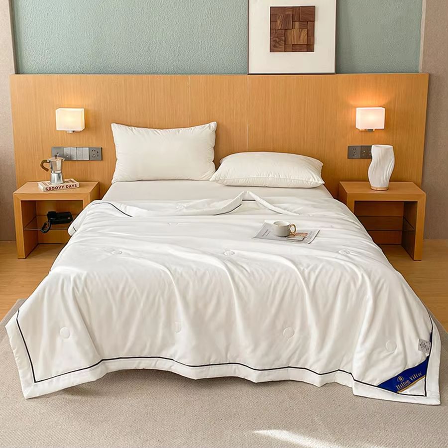Cooling Blanket For Summer  Lightweight Raw Cotton Air Conditioning Blanket For Adults And Kids 7