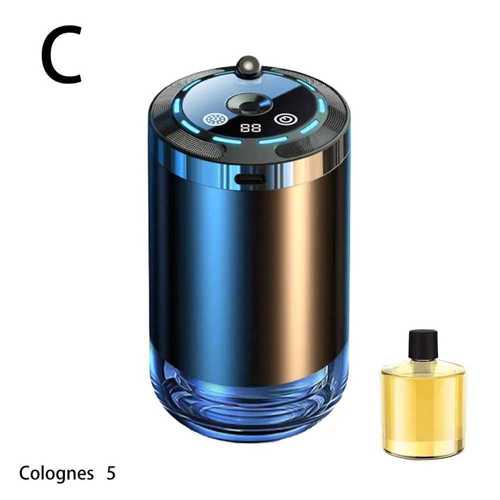 Smart Car Air Freshener Rechargeable Car Aroma Diffuser With Adjustable Intensity 10