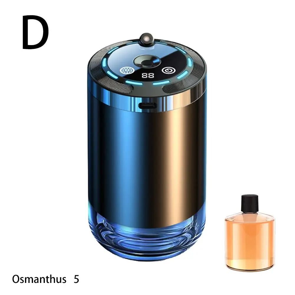 Smart Car Air Freshener Rechargeable Car Aroma Diffuser With Adjustable Intensity 11