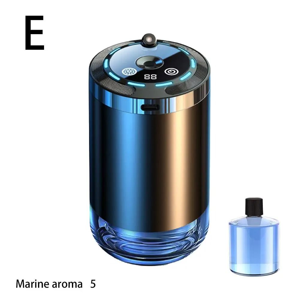 Smart Car Air Freshener Rechargeable Car Aroma Diffuser With Adjustable Intensity 12