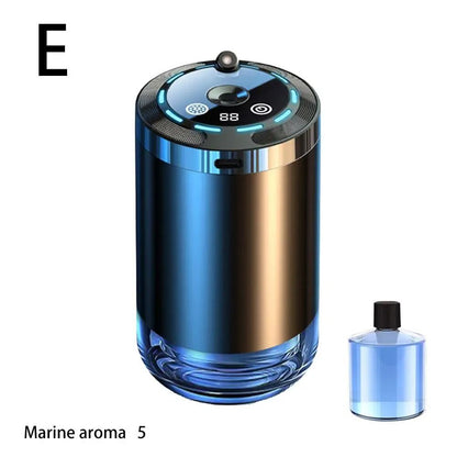Smart Car Air Freshener Rechargeable Car Aroma Diffuser With Adjustable Intensity 12