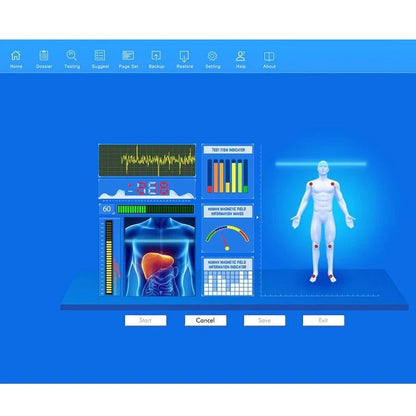 Quantum Magnetic Resonance Body Analyzer With 54 Health Reports 5