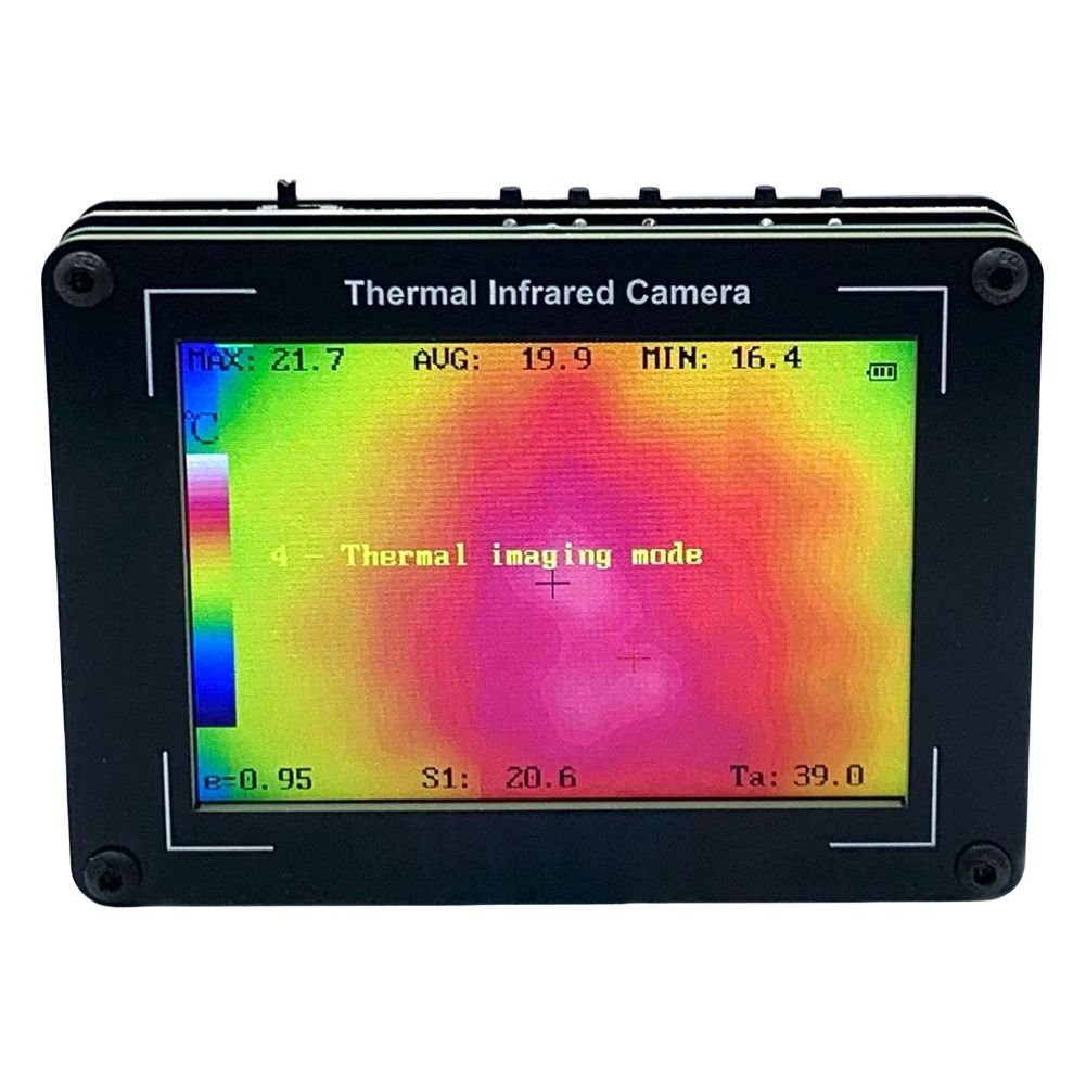 Thermal Infrared Camera With 35 Inch Display For Inspection And Diagnostics 1