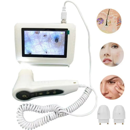Advanced 5 Inch Skin and Scalp Analyzer Dual Lens Diagnostic Tool