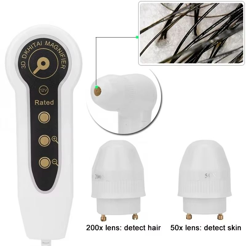 Advanced 5 Inch Skin And Scalp Analyzer Dual Lens Diagnostic Tool 3