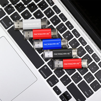 Dual-Port Type C USB Flash Drive – 2-in-1 OTG Pen Drive for Phones & PCs
