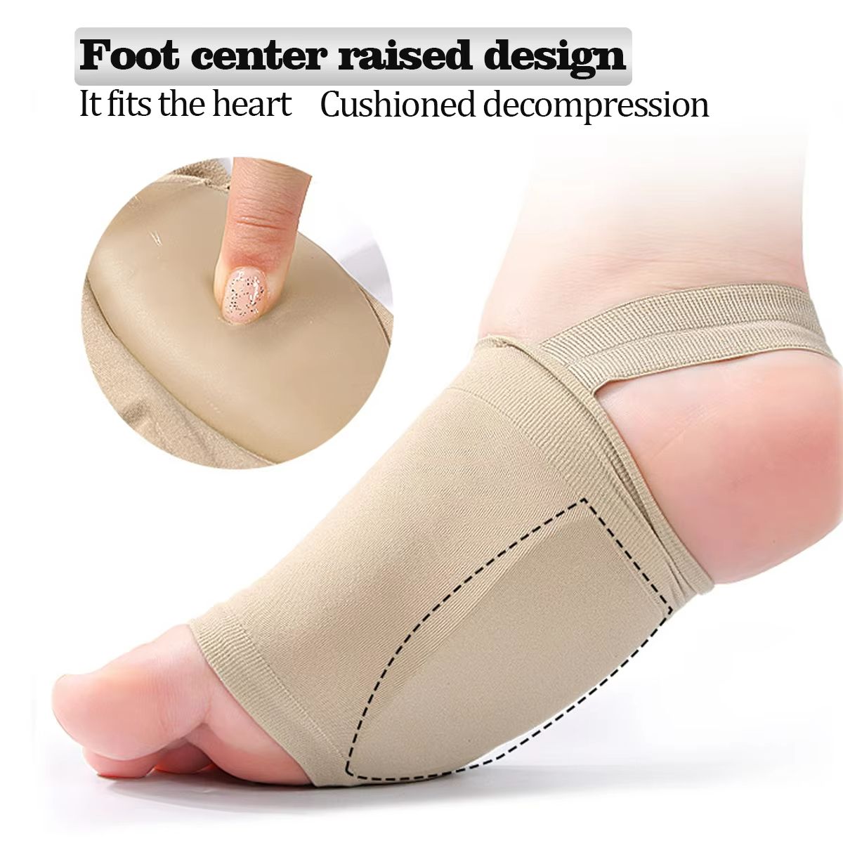 Ultimate Comfort Metatarsal Compression Arch Support Sleeves For Plantar Fasciitis And Flat Foot Re 3