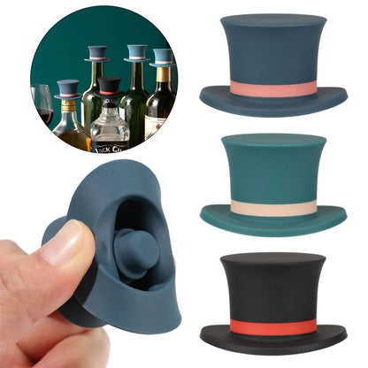 Silicone Bottle Stopper for Wine and Champagne