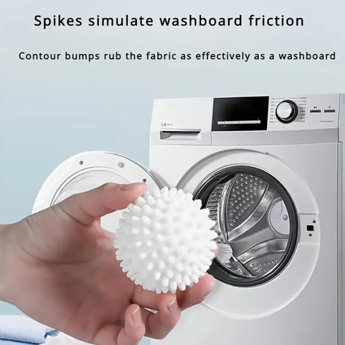 Laundry Ball For Washing Machine Hair Removal Tool To Remove Dirt  Prevent Entanglement 4