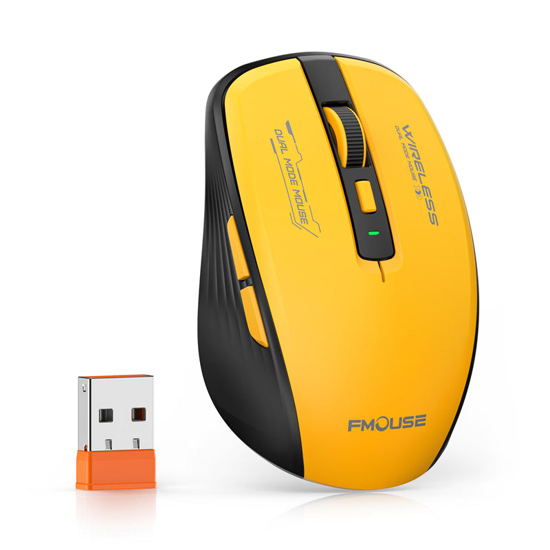 Xiaomi Bluetooth Mouse Wireless Dual Mode, Silent 1600 DPI, Ergonomic Portable Mouse for Android, PC, Laptop