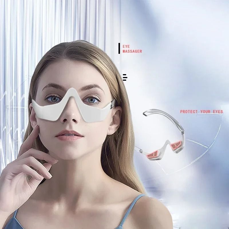 3D Red Light EMS Eye Massager Eyecare Glasses 2