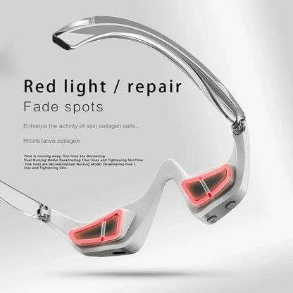 3D Red Light EMS Eye Massager Eyecare Glasses 3
