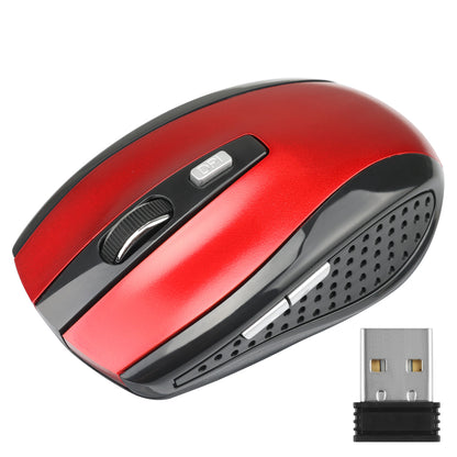 Wireless Mouse Adjustable DPI, Optical Gaming Mouse, 6 Button Gamer Mice with USB Receiver for Laptop Desktop PC