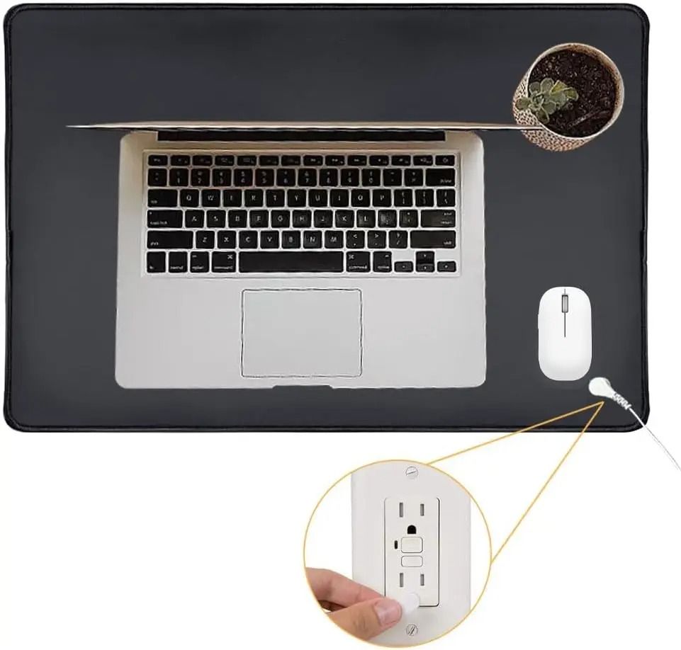 90x60cm Grounding Mat With Earthing Cable For Sleep EMF Recovery And Electrostatic Discharge 3