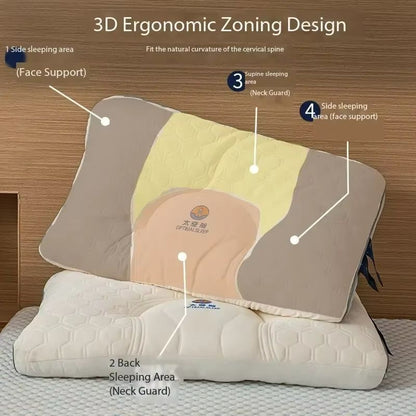 3D Ergonomic Space Pillow For Neck Support And Comfortable Sleep 2
