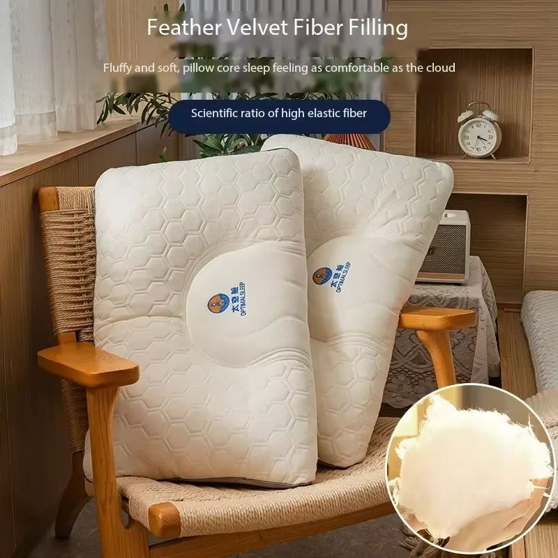 3D Ergonomic Space Pillow For Neck Support And Comfortable Sleep 3