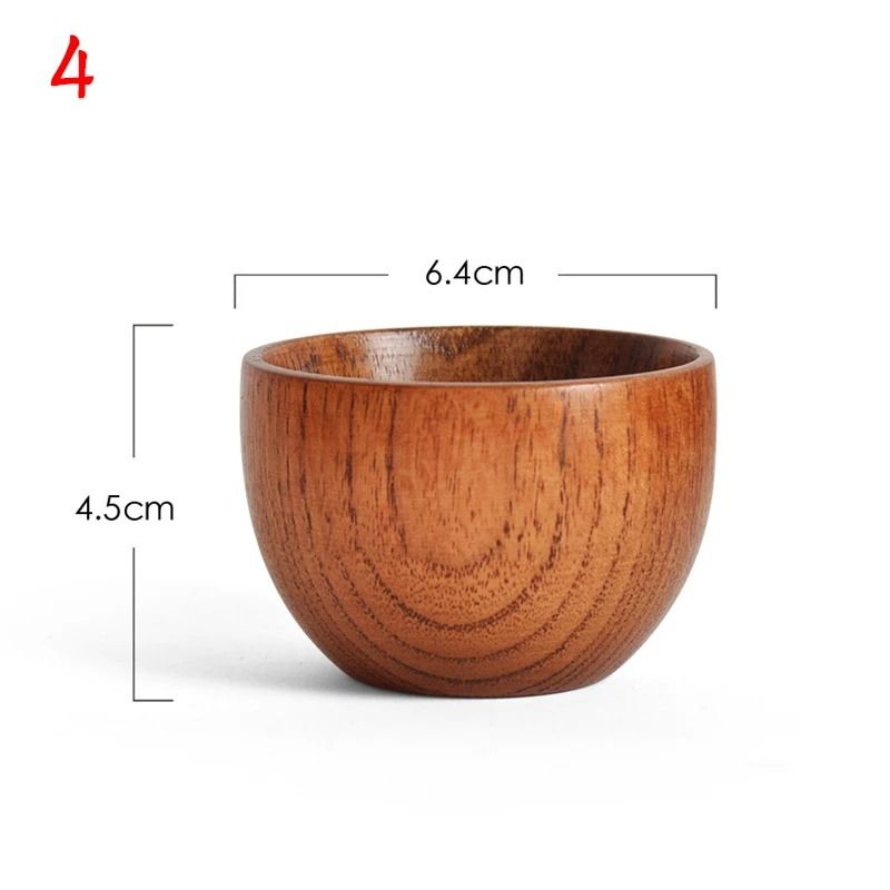 Wooden Big Belly Cup Handmade From Natural Spruce 9