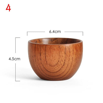 Wooden Big Belly Cup Handmade From Natural Spruce 9