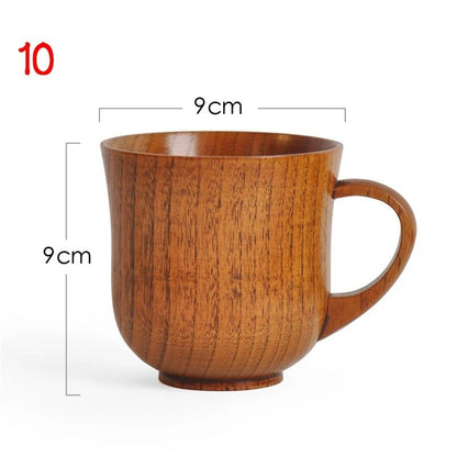 Wooden Big Belly Cup Handmade From Natural Spruce 15