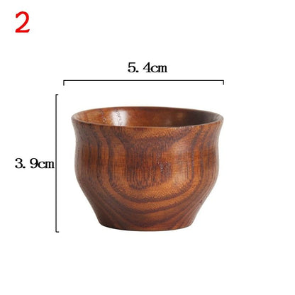 Wooden Big Belly Cup Handmade From Natural Spruce 7