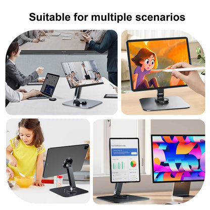 Magnetic Metal Stand With 360 Degree Rotation For Portable Monitors And Tablets Up To 215 Inch 4