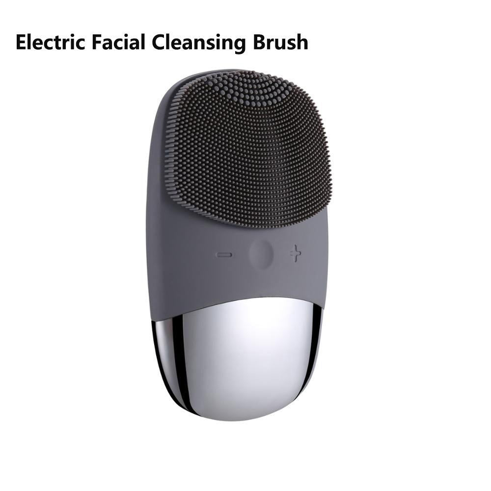 Brush Sonic Electric Facial Cleanser Electric Face Cleansing Brush Skin Care Tools Scrubber Massage 7