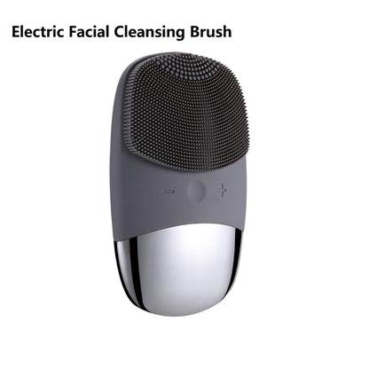 Brush Sonic Electric Facial Cleanser Electric Face Cleansing Brush Skin Care Tools Scrubber Massage 7