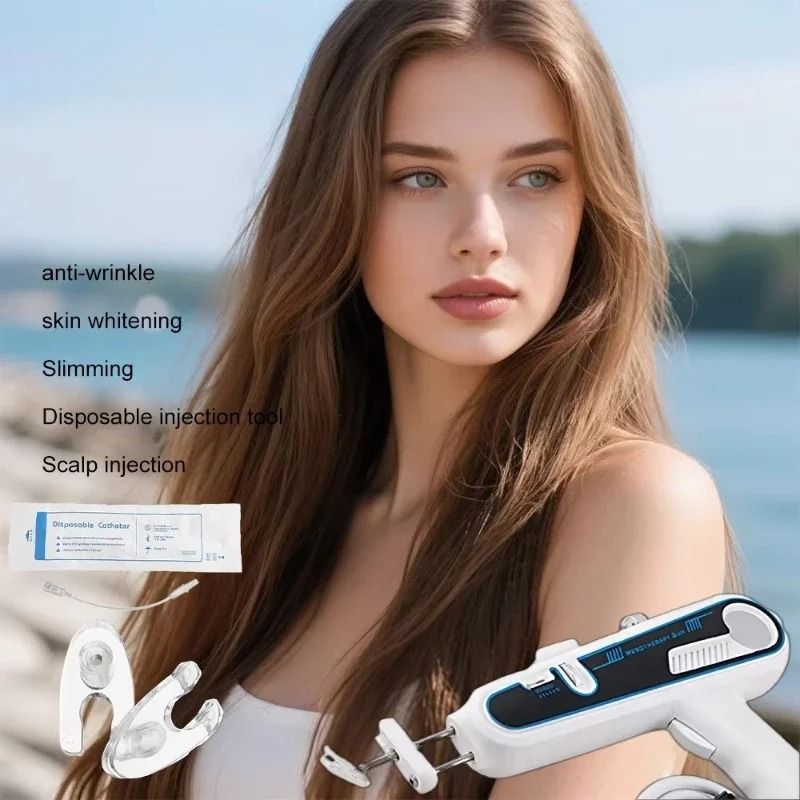 Mesotherapy Anti Wrinkle Injection Kit With DR Plastic Gun And Disposable Consumables 2