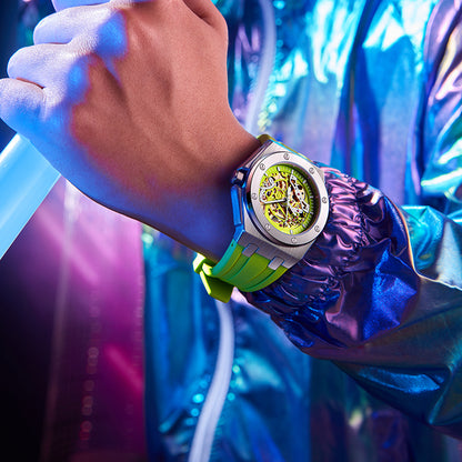 Luxury Sports Men Watch, Top Brand Automatic Mechanical Wristwatch, Waterproof Fashion Watch Gift