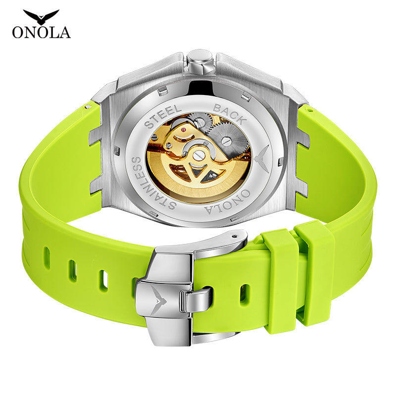 Luxury Sports Men Watch, Top Brand Automatic Mechanical Wristwatch, Waterproof Fashion Watch Gift
