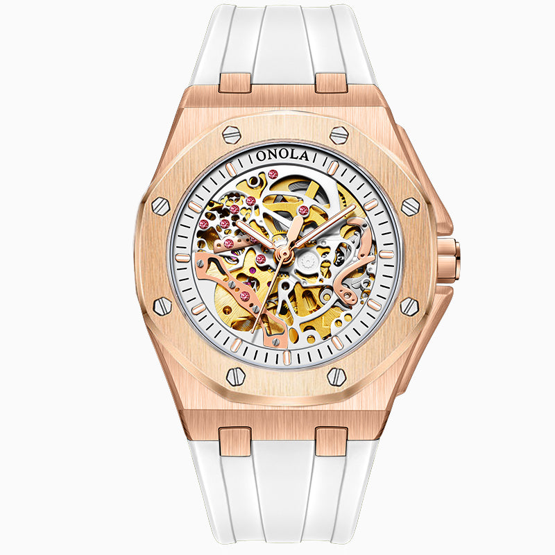 Luxury Sports Men Watch, Top Brand Automatic Mechanical Wristwatch, Waterproof Fashion Watch Gift