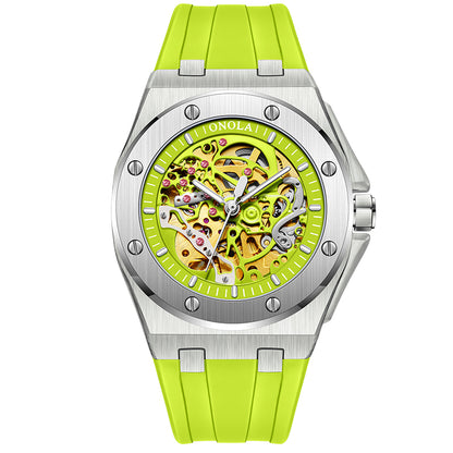 Luxury Sports Men Watch, Top Brand Automatic Mechanical Wristwatch, Waterproof Fashion Watch Gift