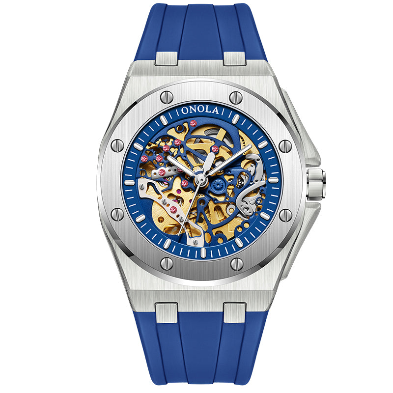 Luxury Sports Men Watch, Top Brand Automatic Mechanical Wristwatch, Waterproof Fashion Watch Gift
