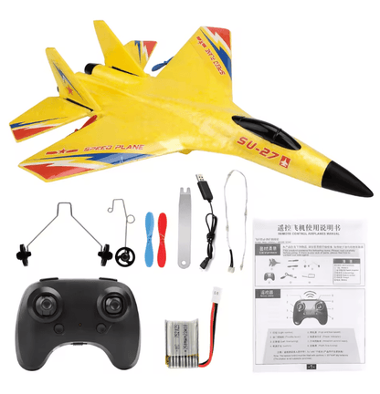 High Performance SU27 Foam Jet Glider With LED Night Lights 5