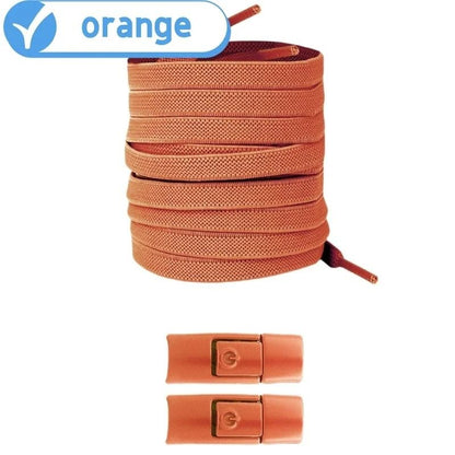Elastic No Tie Shoelaces With Press Lock For Kids And Adults With Flat 8mm Design For Sneakers And  15