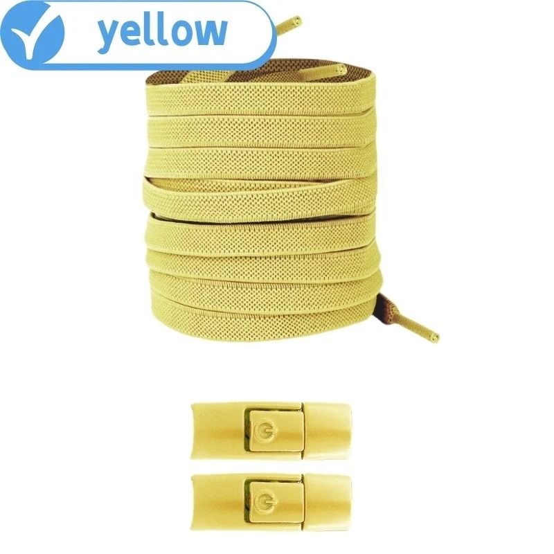 Elastic No Tie Shoelaces With Press Lock For Kids And Adults With Flat 8mm Design For Sneakers And  17