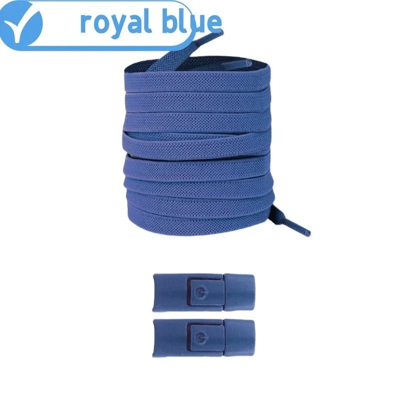 Elastic No Tie Shoelaces With Press Lock For Kids And Adults With Flat 8mm Design For Sneakers And  6