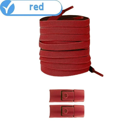 Elastic No Tie Shoelaces With Press Lock For Kids And Adults With Flat 8mm Design For Sneakers And  20