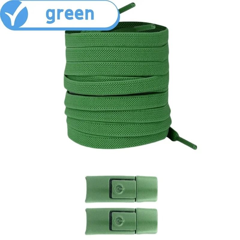 Elastic No Tie Shoelaces With Press Lock For Kids And Adults With Flat 8mm Design For Sneakers And  21