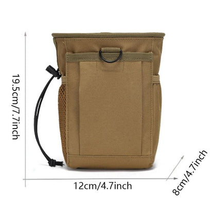 Outdoor Tactical Dump Pouch With 3 To 5L Capacity And MOLLE Compatibility For Waist Or Utility Belt 3