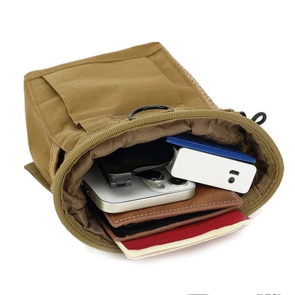 Outdoor Tactical Dump Pouch With 3 To 5L Capacity And MOLLE Compatibility For Waist Or Utility Belt 5