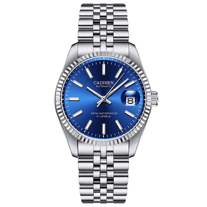 Top Brand CADISEN Men Mechanical Watch Stainless Steel Business Watch Waterproof Luxury Automatic T 4