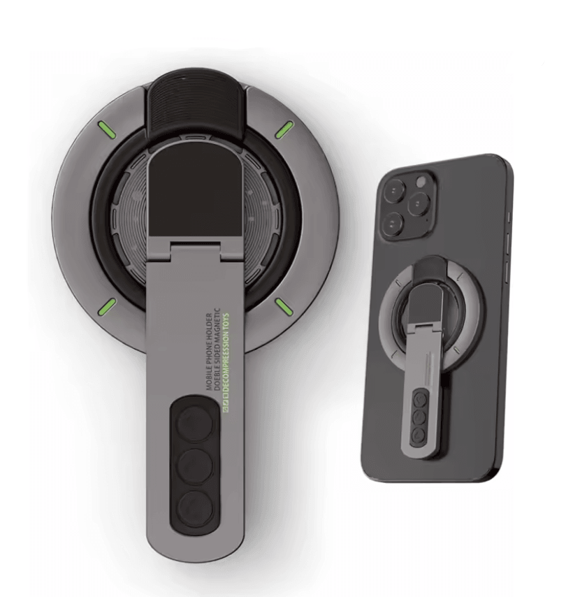 MagSafe Magnetic Finger Ring Grip And Stand For IPhone 12 To 16 3