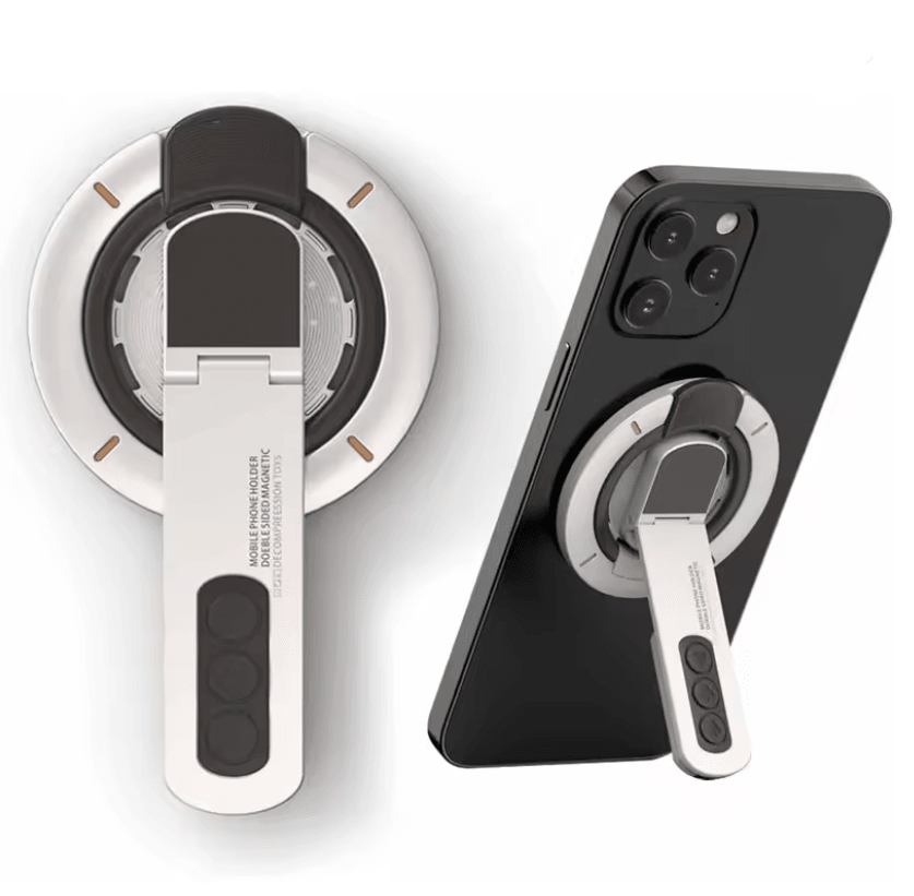 MagSafe Magnetic Finger Ring Grip And Stand For IPhone 12 To 16 4