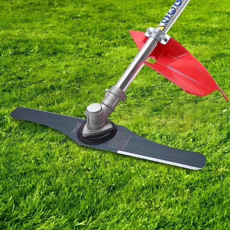 Universal Double Edged Weeder Cutters With Adapter Kit For Lawn Mower 1